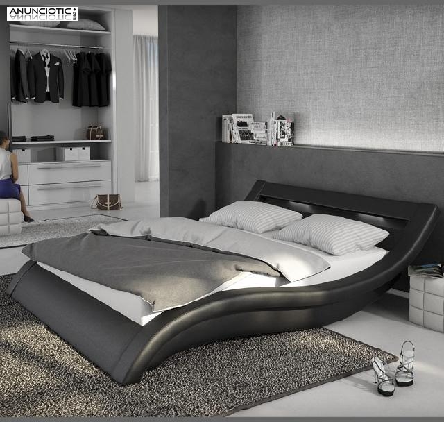 Cama de matrimonio de dise&ntilde;o atenas 