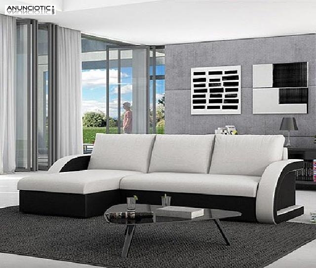 Sof&aacute; cama Kyra con chaise longue