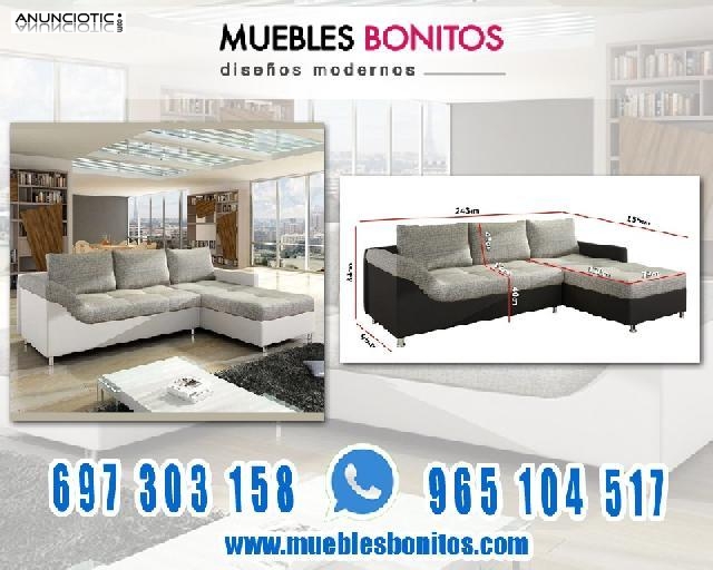 C&oacute;modo Sof&aacute; modelo Chipre