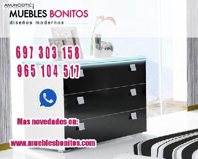 C&oacute;moda Moderna con LED, Alicante