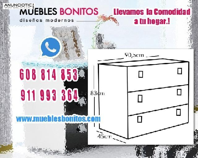 C&oacute;moda Moderna con LED, Alicante