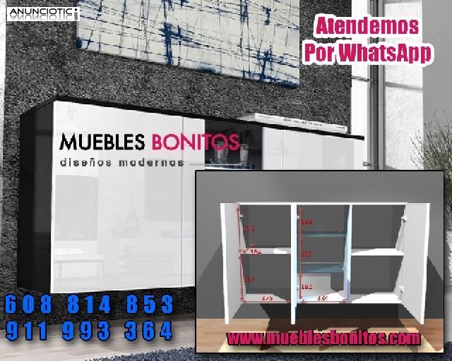 Aparador flotante Dise&ntilde;o salve