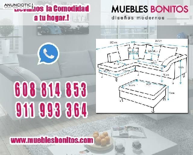 Confortable sof&aacute; modelo Judit