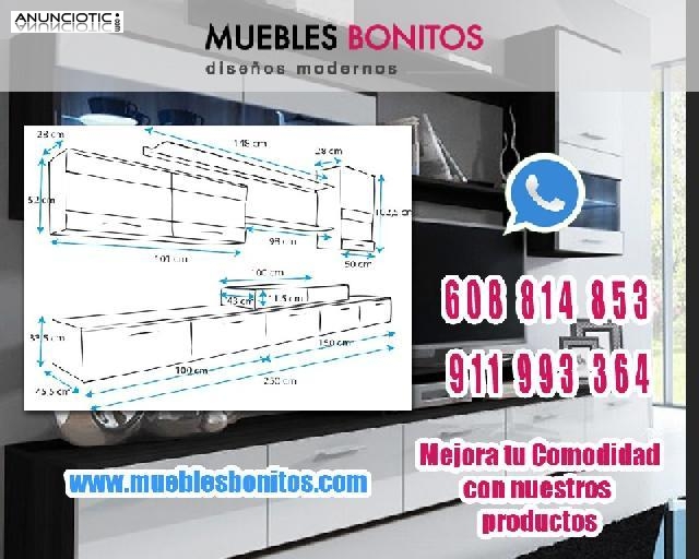 Espectacular Mueble de sal&oacute;n ref 3231