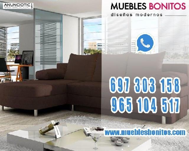 Alys color, sof&aacute; cama