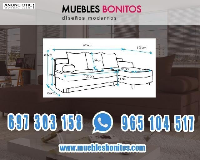 Alys color, sof&aacute; cama