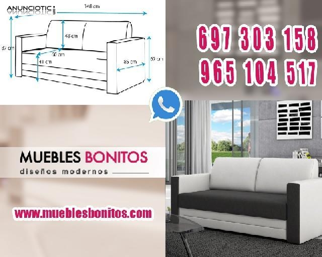 Sof&aacute; cama Adana ref 3194