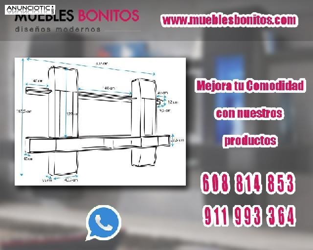 Mueble de sal&oacute;n, modelo Nilson