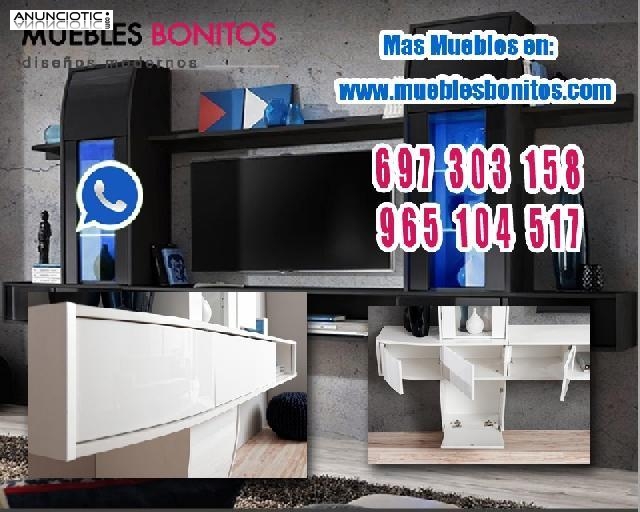 Mueble de sal&oacute;n, modelo Nilson