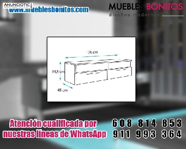Moderna c&oacute;moda para TV