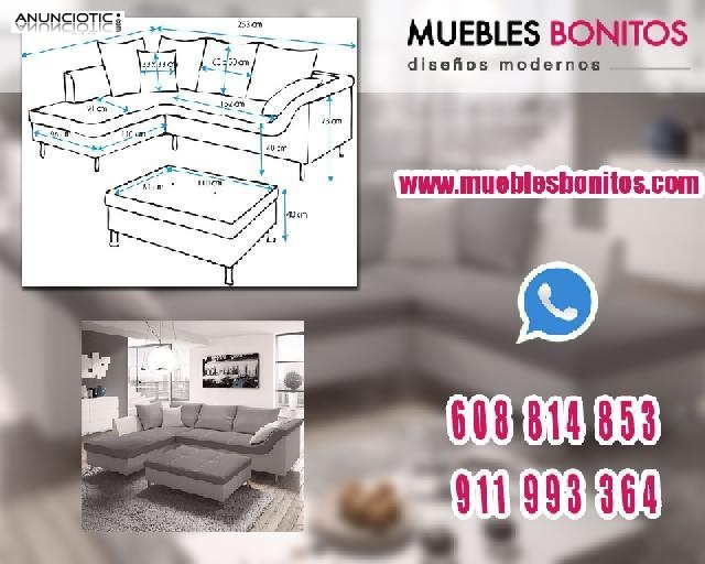 Estilo vanguardista sof&aacute; Judit