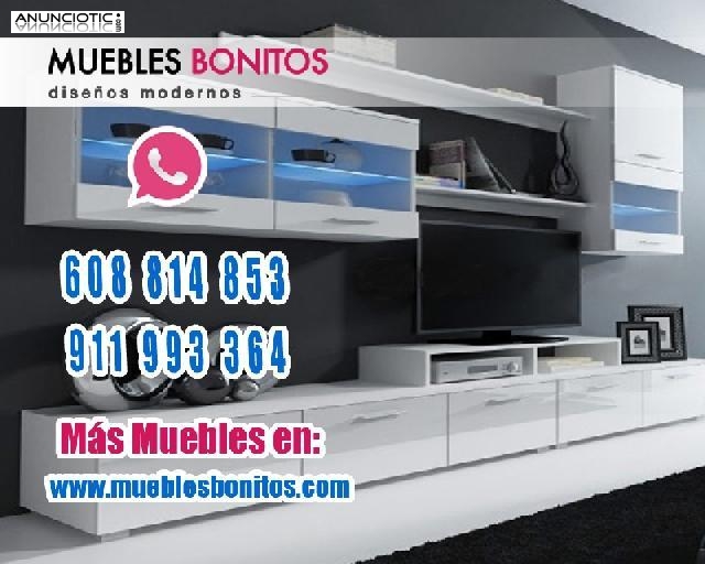 Mueble de sal&oacute;n blanco