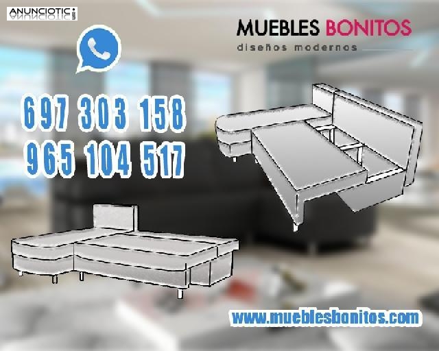 Sof&aacute; cama modelo Alys ref 3053