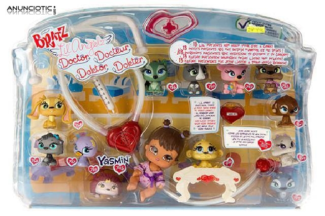 Mu&ntilde;eca bratz veterinaria