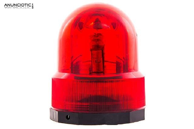 Luz roja simula luz emergencia