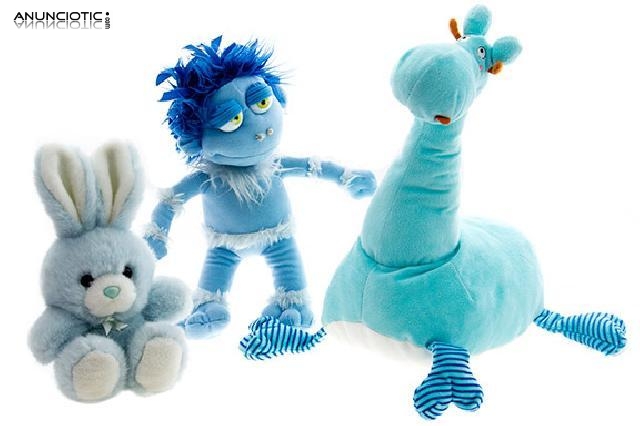 Pack 3 peluches para beb&eacute;