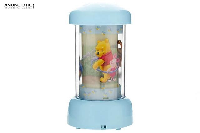 L&aacute;mpara giratoria winnie the pooh