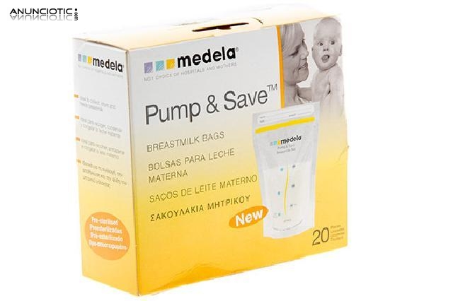 Bolsas de congelaci&oacute;n leche