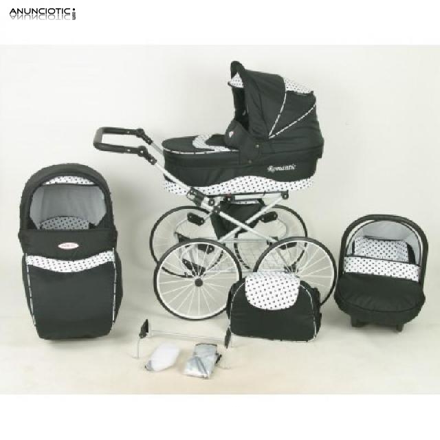 Carrito completo de bebe al estilo ingl&eacute;s