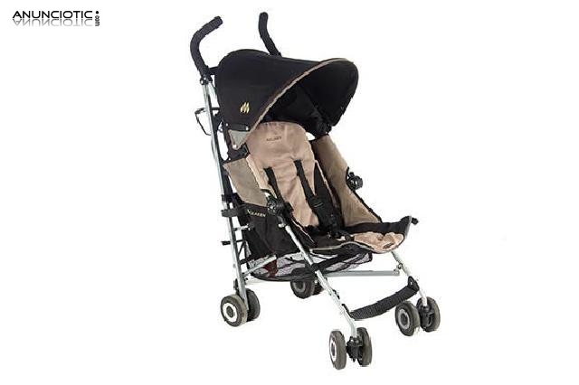 Silla de paseo maclaren quest color negromarr&oacute;n
