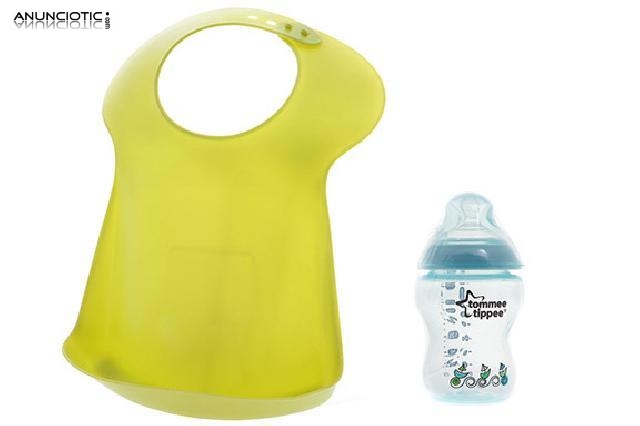 Biber&oacute;n babero silicona