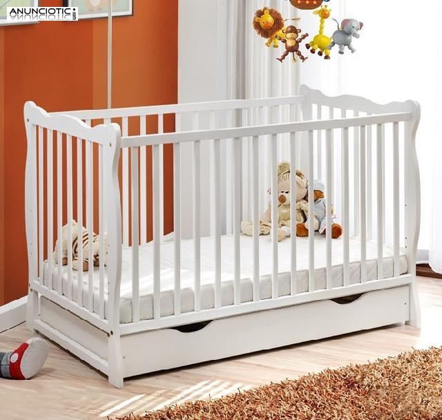 Cuna momo con caj&oacute;n