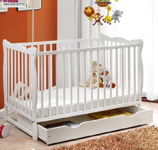 Cuna momo con caj&oacute;n