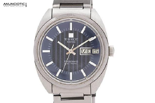 Reloj electr&oacute;nico tissot tissonic