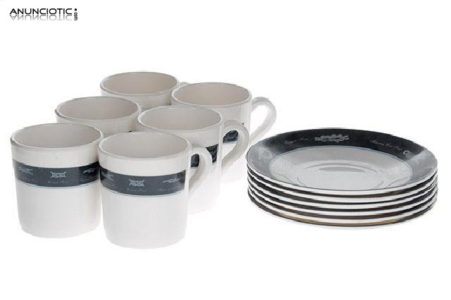 Juego de caf&eacute; melamina