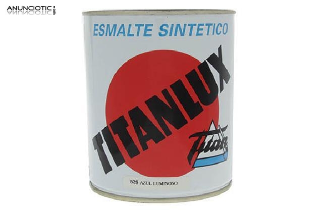 Esmalte sint&eacute;tico titanlux azul 539