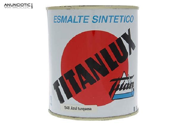Esmalte sint&eacute;tico titanlux azul 548