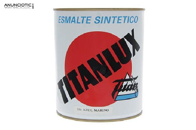 Esmalte sint&eacute;tico titanlux azul 551