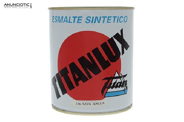 Esmalte sint&eacute;tico titanlux azul 536