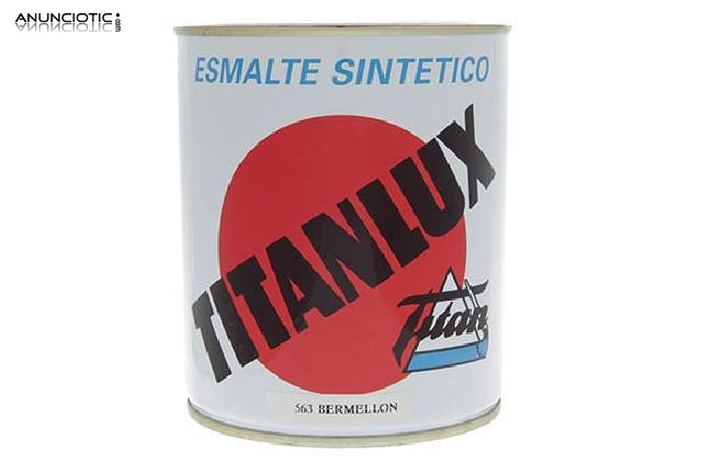 Esmalte sint&eacute;tico titanlux bermell&oacute;n 563