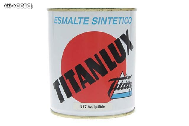 Esmalte sint&eacute;tico titanlux azul 537