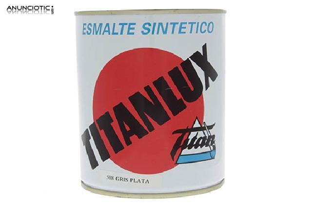 Esmalte sint&eacute;tico titanlux gris 508