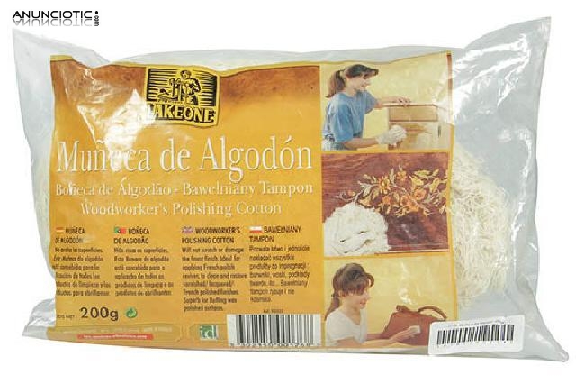 Mu&ntilde;eca de algod&oacute;n 200gr