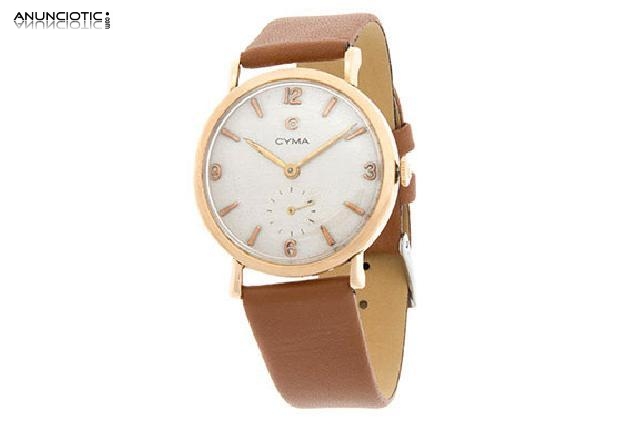 Cyma cl&aacute;sico reloj de alta gama unisex