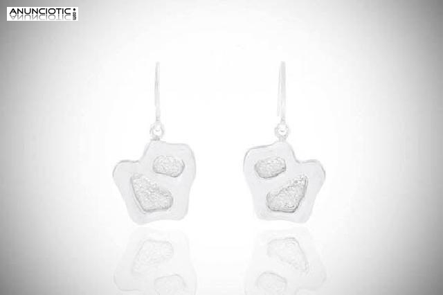 Pentientes de plata gaud&iacute;