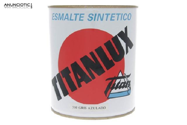 Esmalte sint&eacute;tico titanlux gris 510