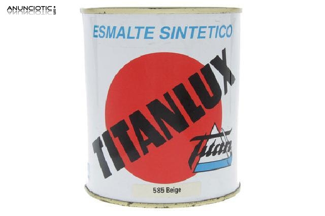 Esmalte sint&eacute;tico titanlux beige 585