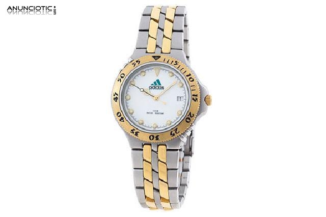 Adidas correa acero reloj de pulsera unisex