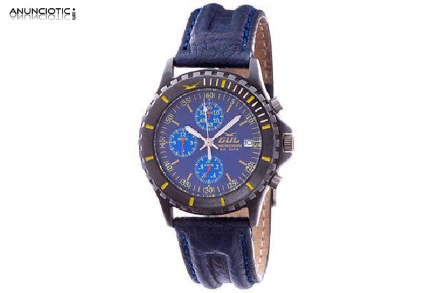 Gul cron&oacute;grafo reloj de pulsera unisex