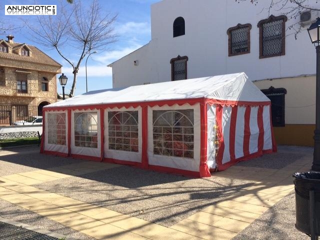 Carpas est&aacute;ndar de 3x3 389 euros 