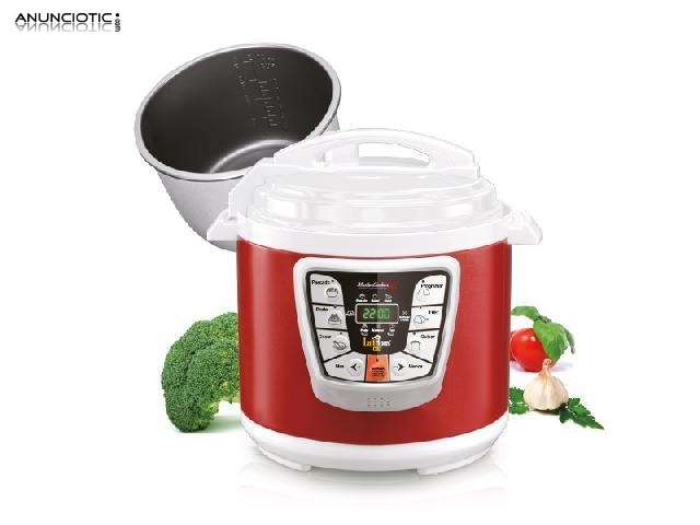 Olla el&eacute;ctrica master cooker red