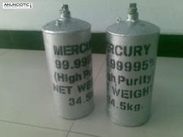 mercurio líquido plata, mercurio líquido rojo