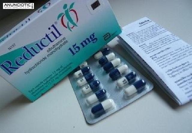 Reductil 15mg (Sibutramina Meridia) 30 C&aacute;psulas 