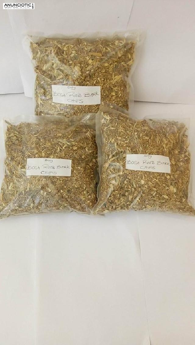 Productos de iboga&iacute;na para drogadictos.