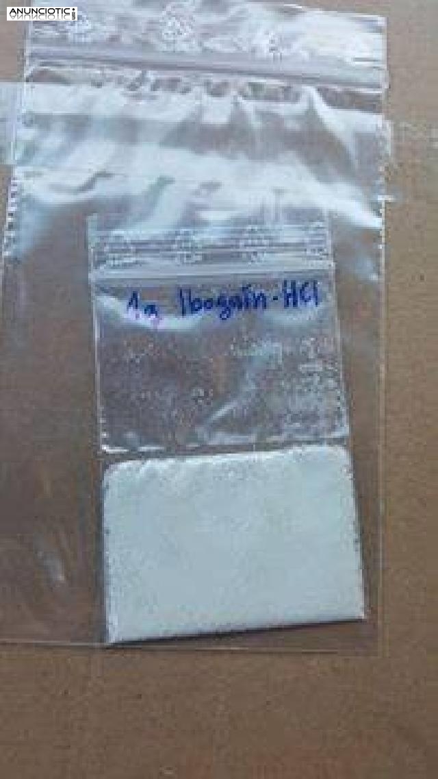Productos de iboga&iacute;na para drogadictos.