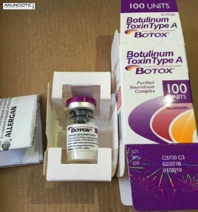 Compre Botox en l&iacute;nea con entrega urgente durante la noche | Rellenos d&eacute;rmi